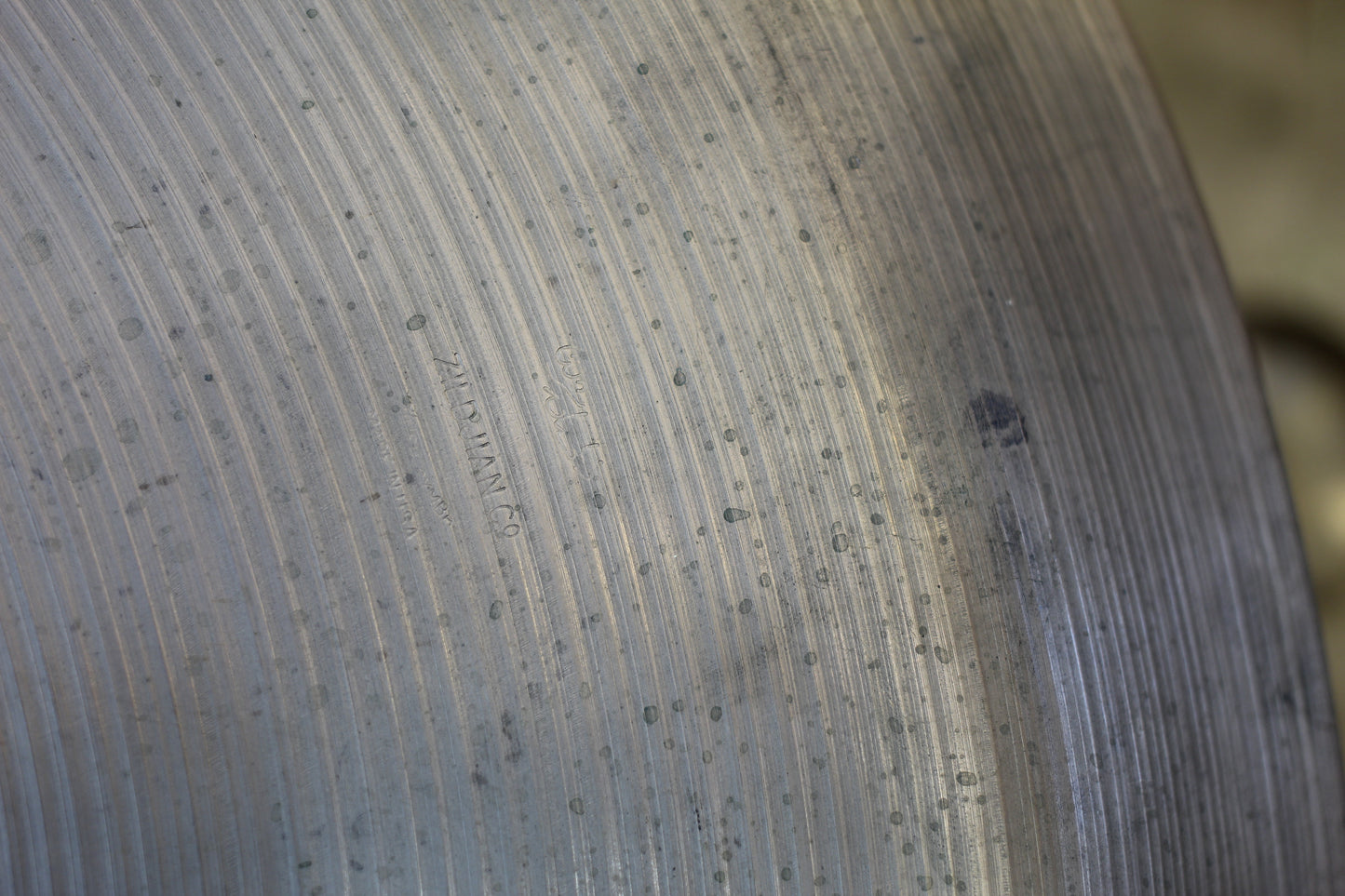 1960's Zildjian 28" Gong Type Cymbal 6168g