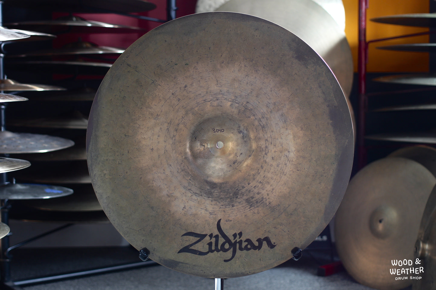 2006 Zildjian 20" K Custom Dry Ride Cymbal 3040g