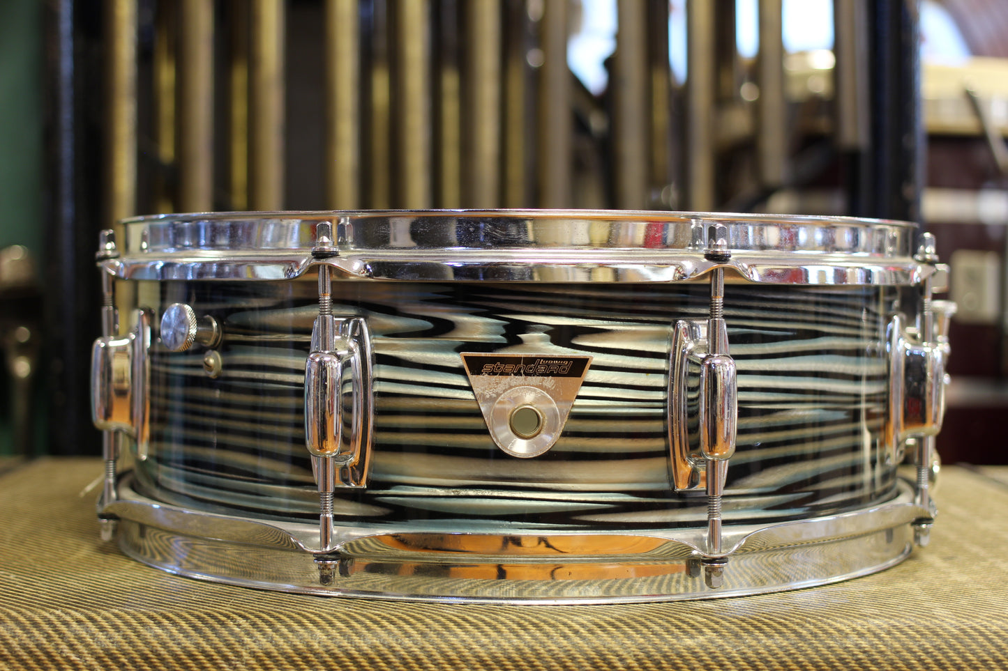 1970's Ludwig Standard S-300 in Blue Strata 14x20 14x14 5x14 8x12