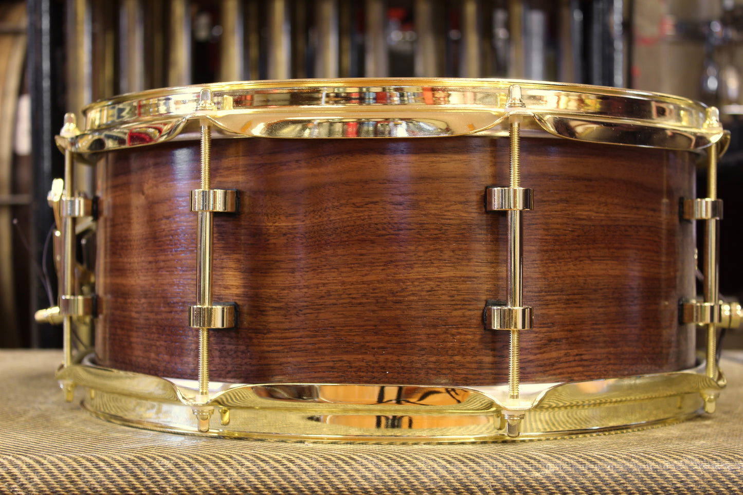 Doc Sweeney "Fagan" 6x14 Solid Walnut Snare Drum
