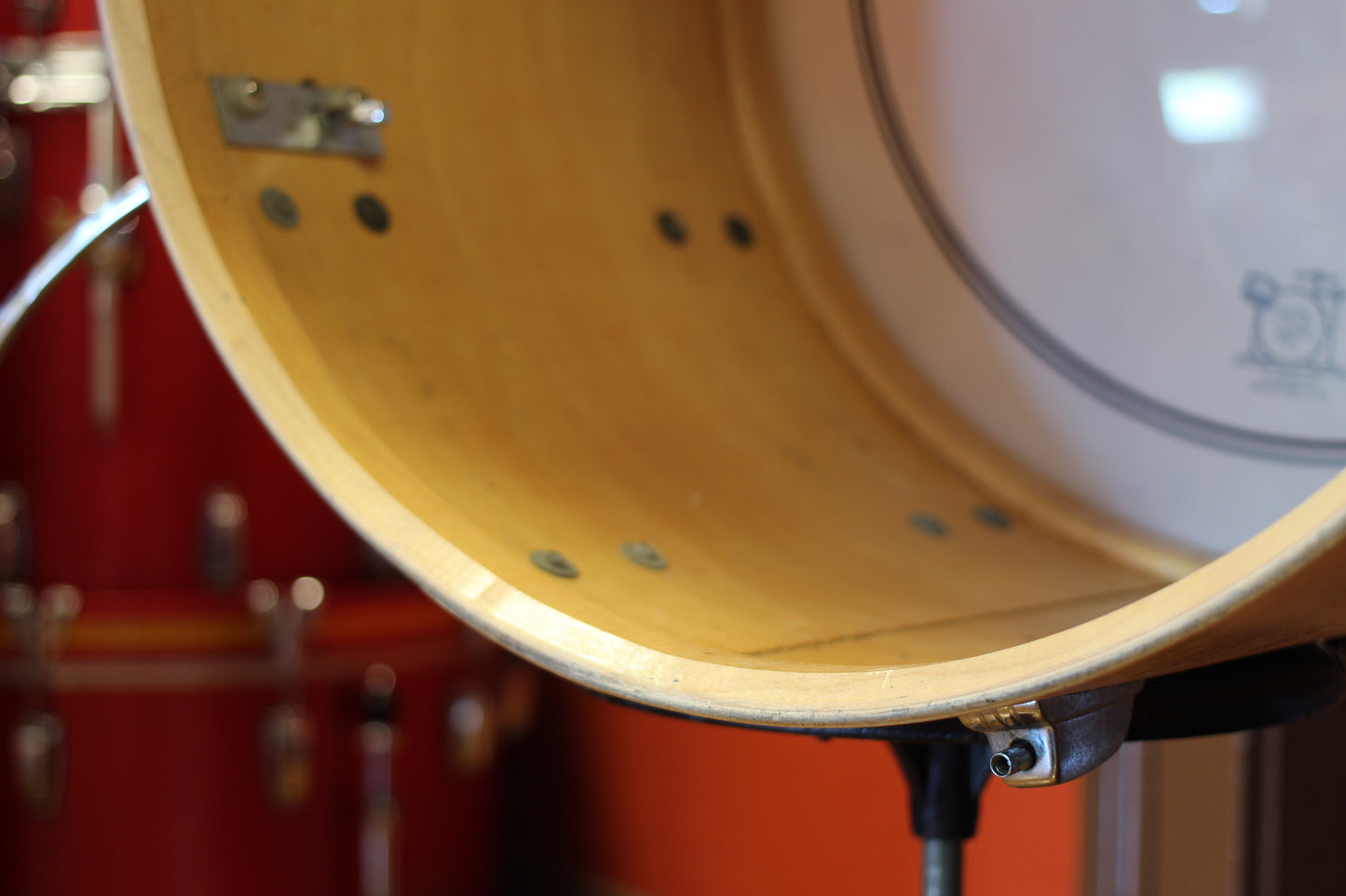 1970 Ludwig Hollywood outfit in Thermogloss 14x22 16x16 9x13 8x12