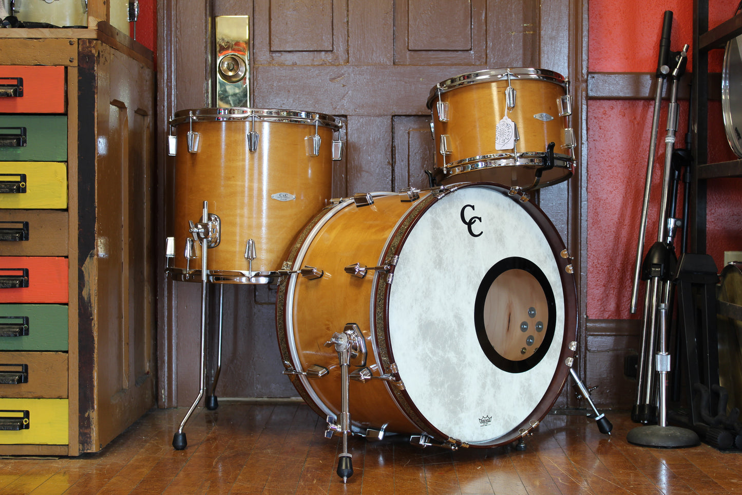 C&C Player Date II Drum kit in Aged Maple 12x20 14x14 8x12