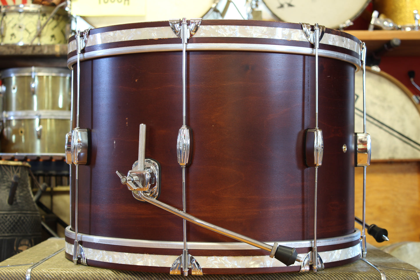 C&C Drum Company Player Date II in Walnut 14x22 15x16 8x13