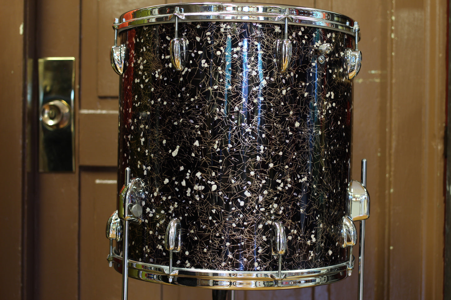 1963 Slingerland Gene Krupa Deluxe Outfit in Capri Pearl 14x22 16x16 9x13