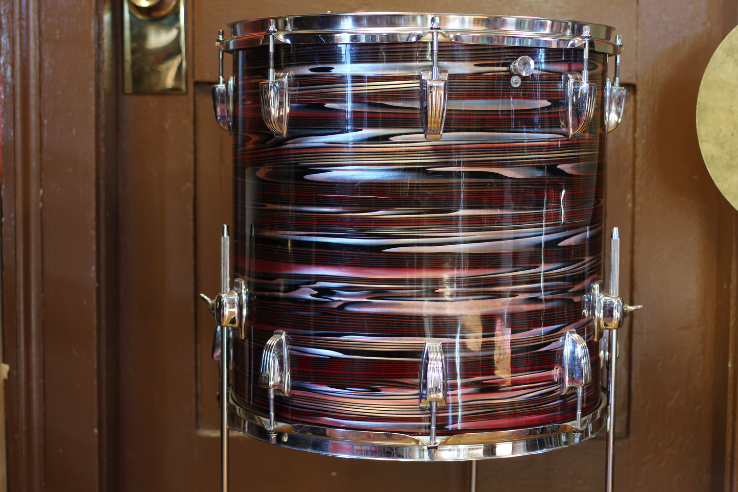 1970's Ludwig Standard 'S-330' in Ruby Strata 14x22 16x16 9x13 8x12