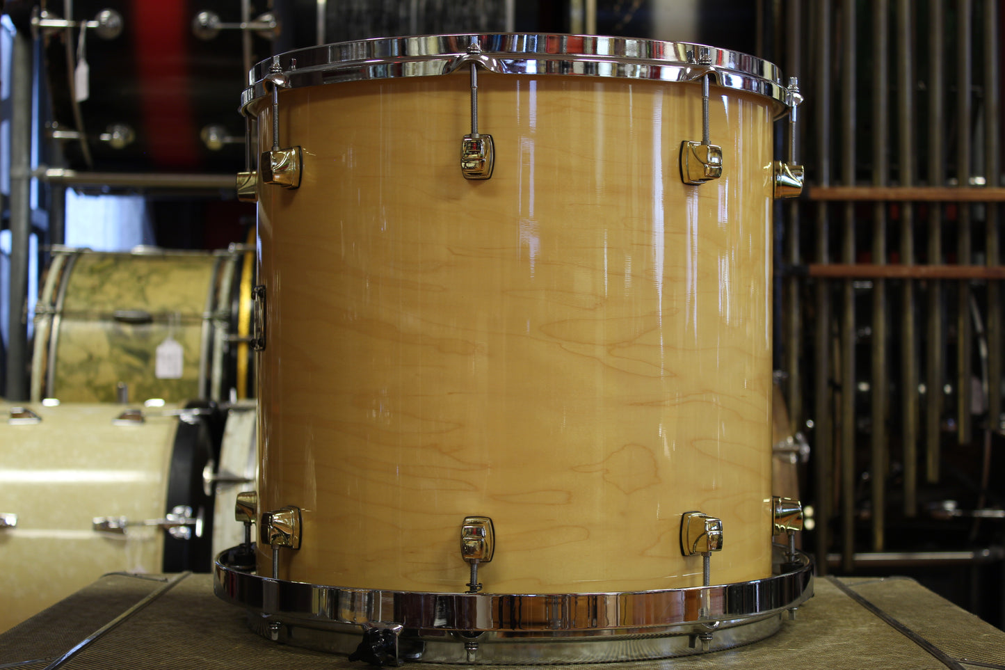 1992 Yamaha Maple Custom in Natural Maple 16x22 16x16 11x13 10x12 10x10
