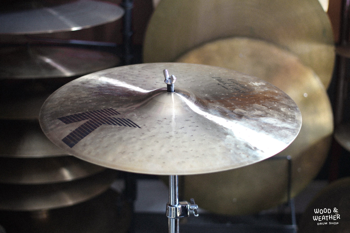 1996 Zildjian 16" K Custom Dark Crash Cymbal 1050g