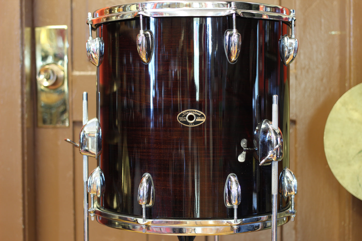 1990's Slingerland Artist Custom in Mahogany 14x20 14x14 5.5x14 8x12 8x10