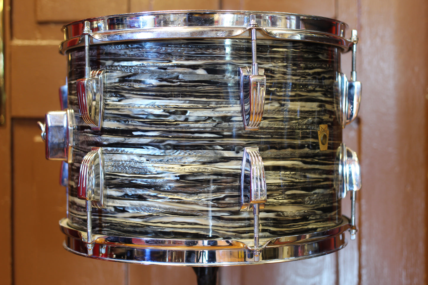 1964 Ludwig Super Classic in Oyster Black Pearl 14x22 16x16 9x13 5.5x14