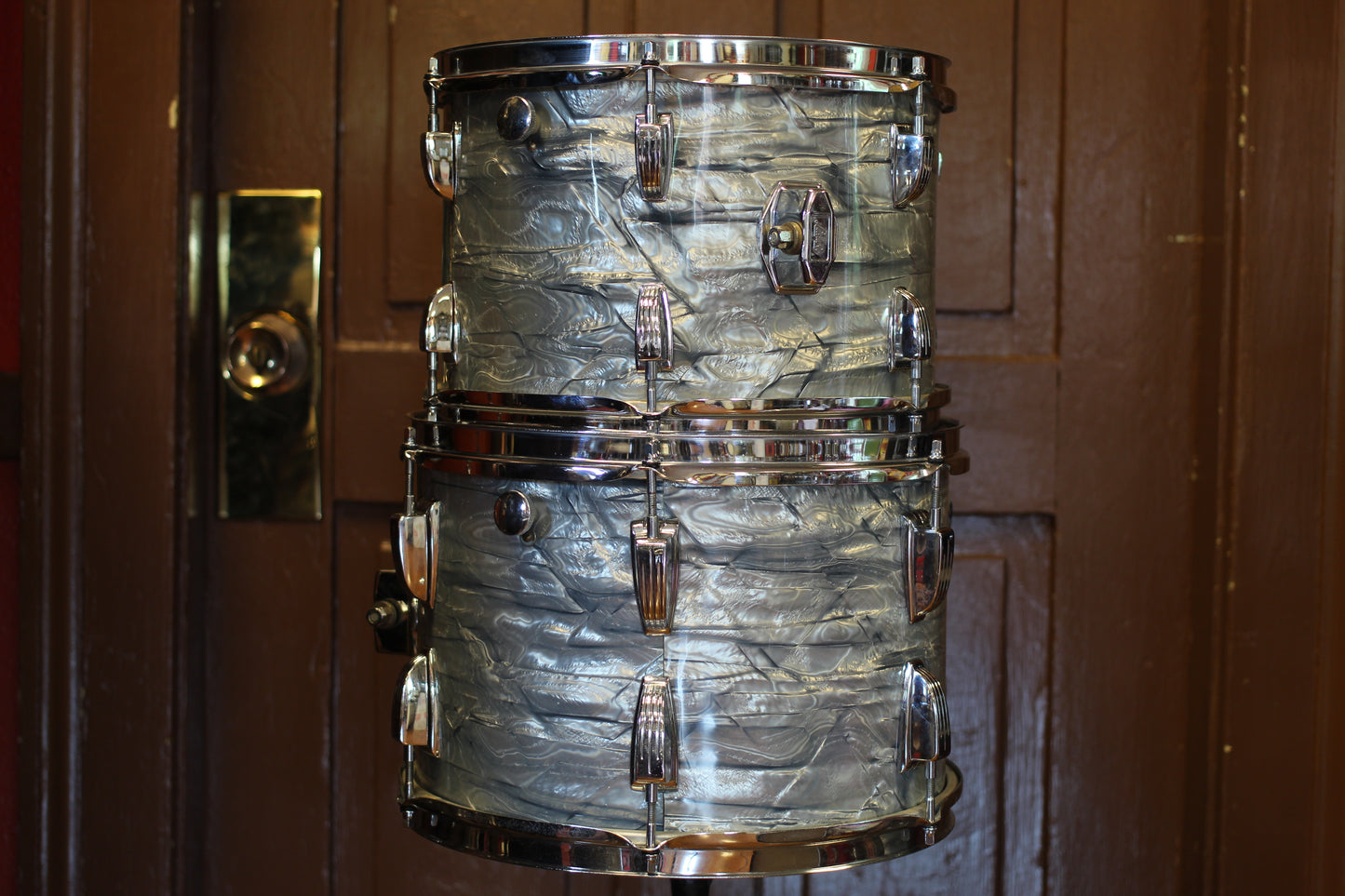 1971 Ludwig 'Big Beat' in Sky Blue Pearl 14x24 16x16 9x13 8x12