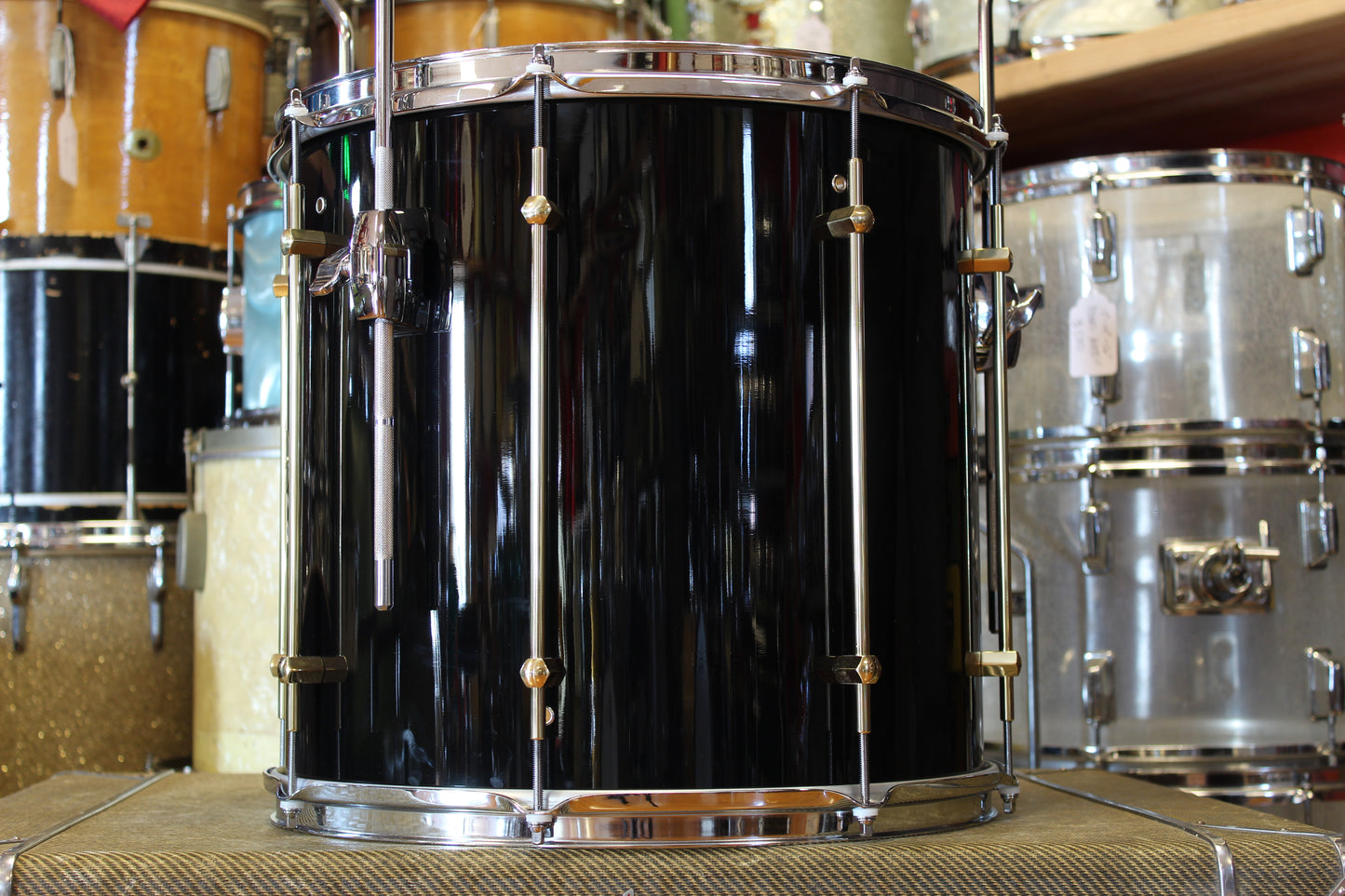 Noble & Cooley CD Maple in Piano Black Gloss 14x22 15x16 9x13