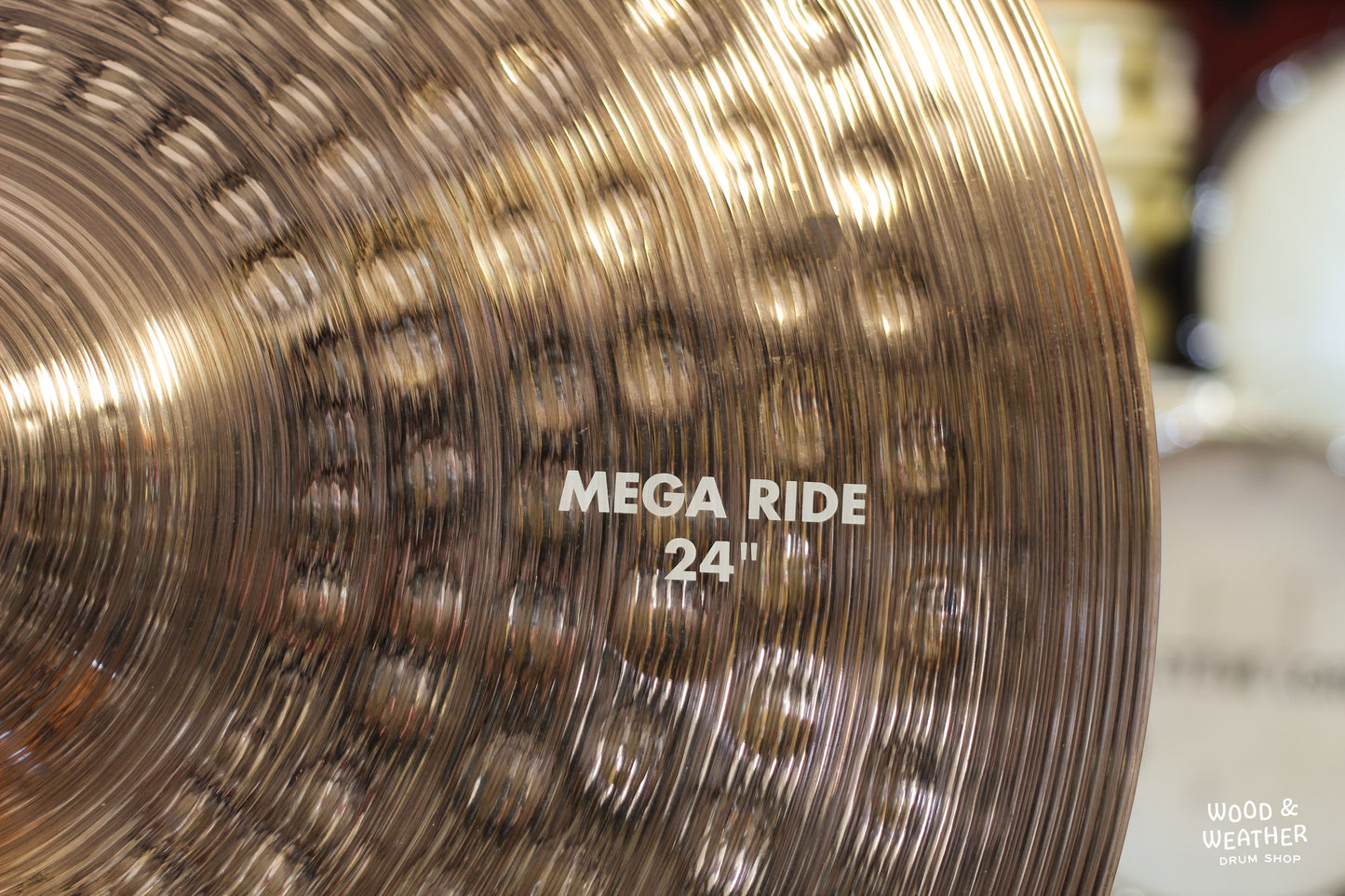 Used Paiste 24" 900 Series Mega Bell Ride Cymbal 4128g