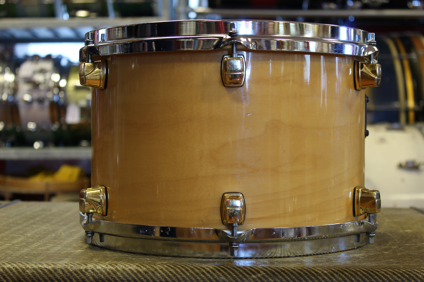 1990's Yamaha Maple Custom Bop in Natural Maple 14x18 14x14 8x12