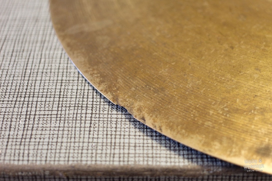 1930s A. Zildjian 14" "First Stamp" Hi-Hat Cymbals 575/655g