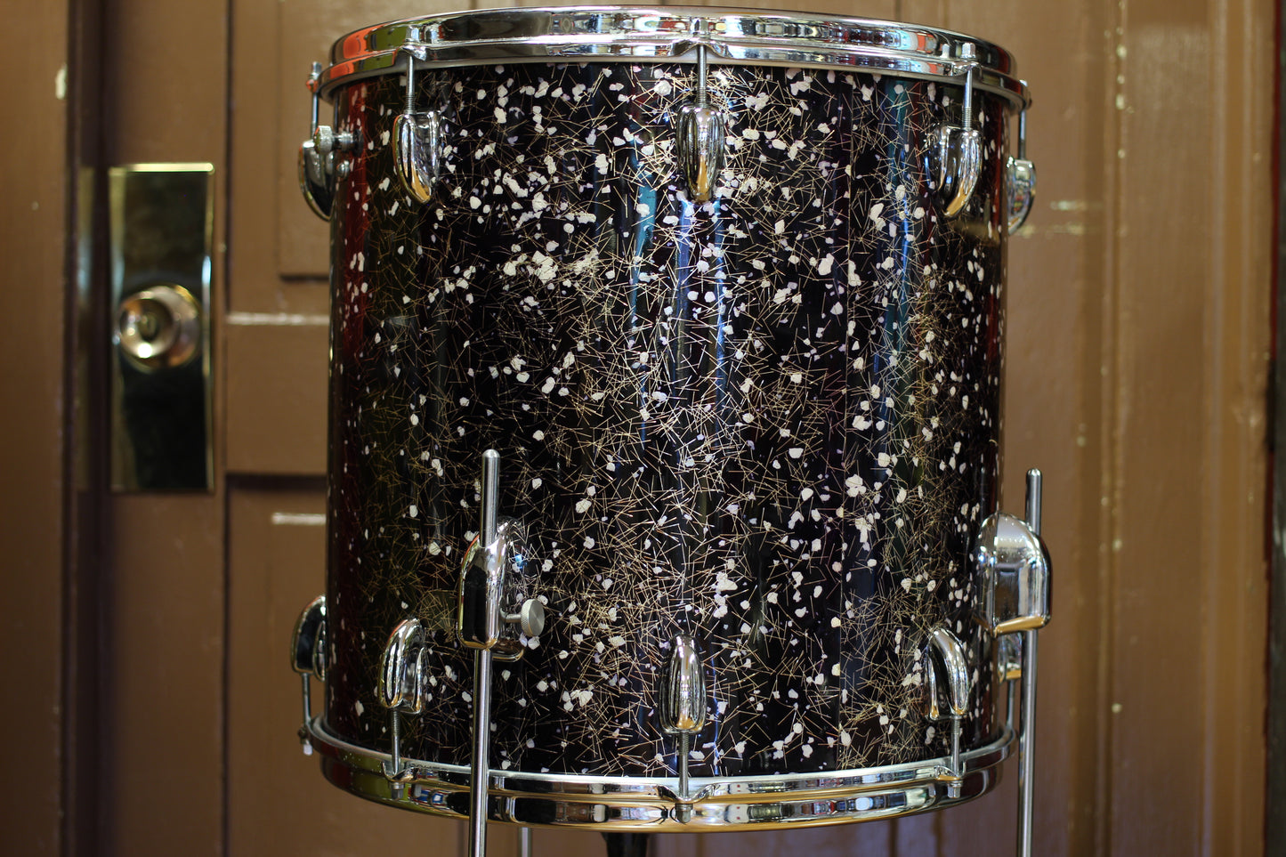 1963 Slingerland Gene Krupa Deluxe Outfit in Capri Pearl 14x22 16x16 9x13