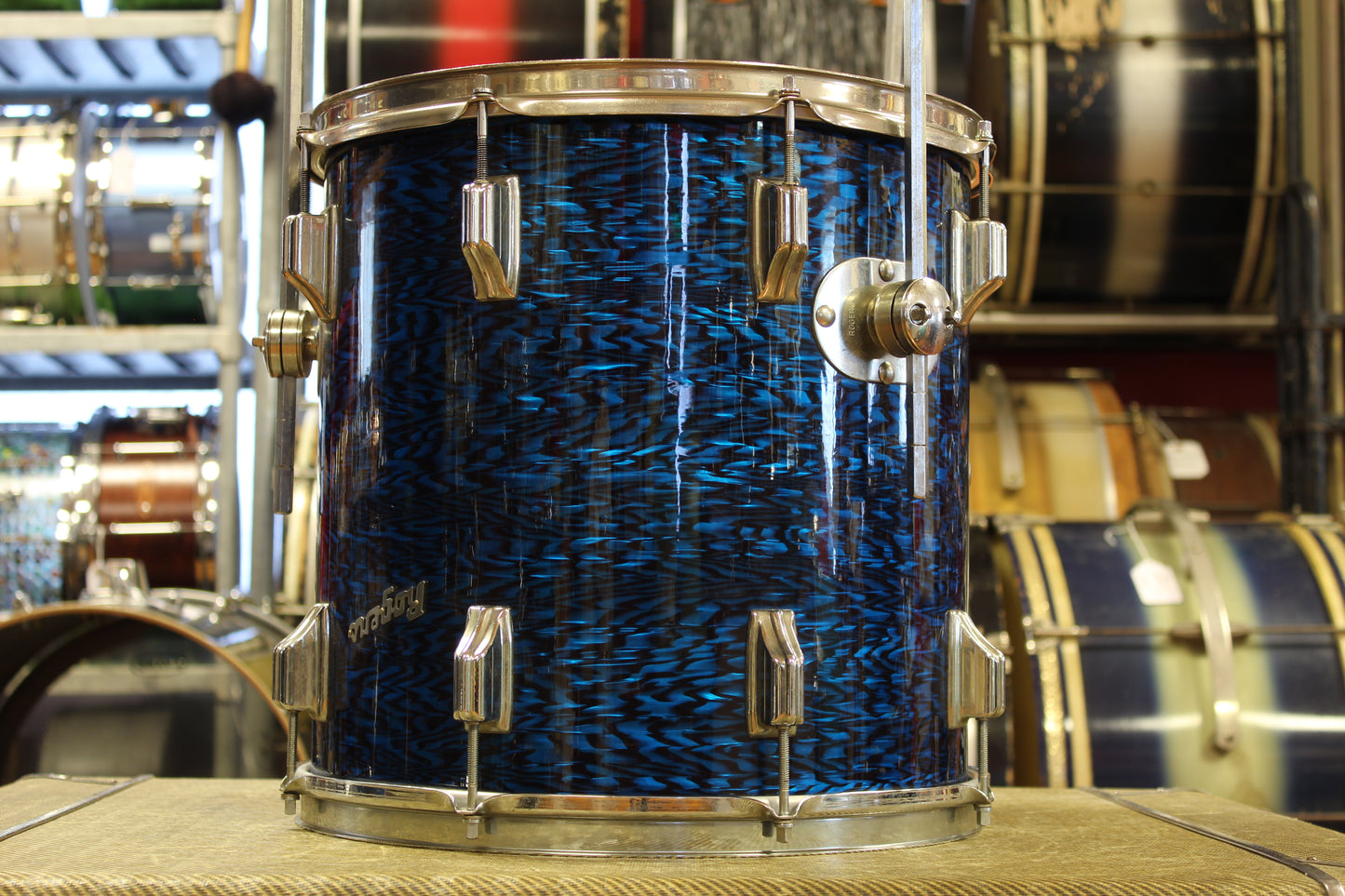 1960's Rogers Holiday in Blue Onyx Pearl 14x20 14x14 8x12