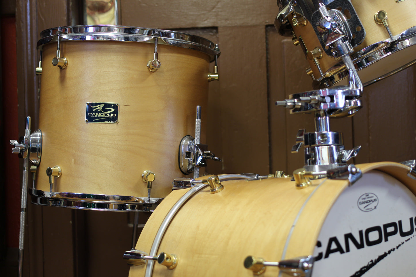Used Canopus RFM Maple Club Kit 12x15 12x13 7x10