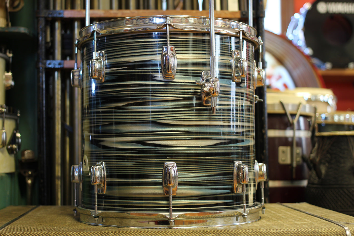 1970's Ludwig Standard S-300 in Blue Strata 14x20 14x14 5x14 8x12