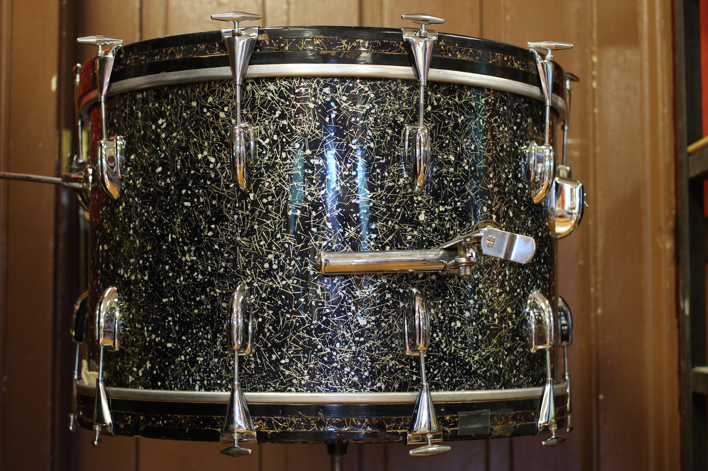 1963 Slingerland Gene Krupa Deluxe Outfit in Capri Pearl 14x22 16x16 9x13