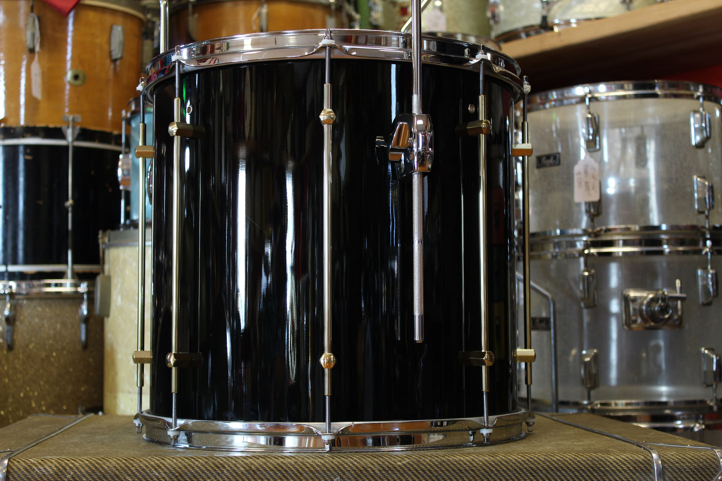 Noble & Cooley CD Maple in Piano Black Gloss 14x22 15x16 9x13