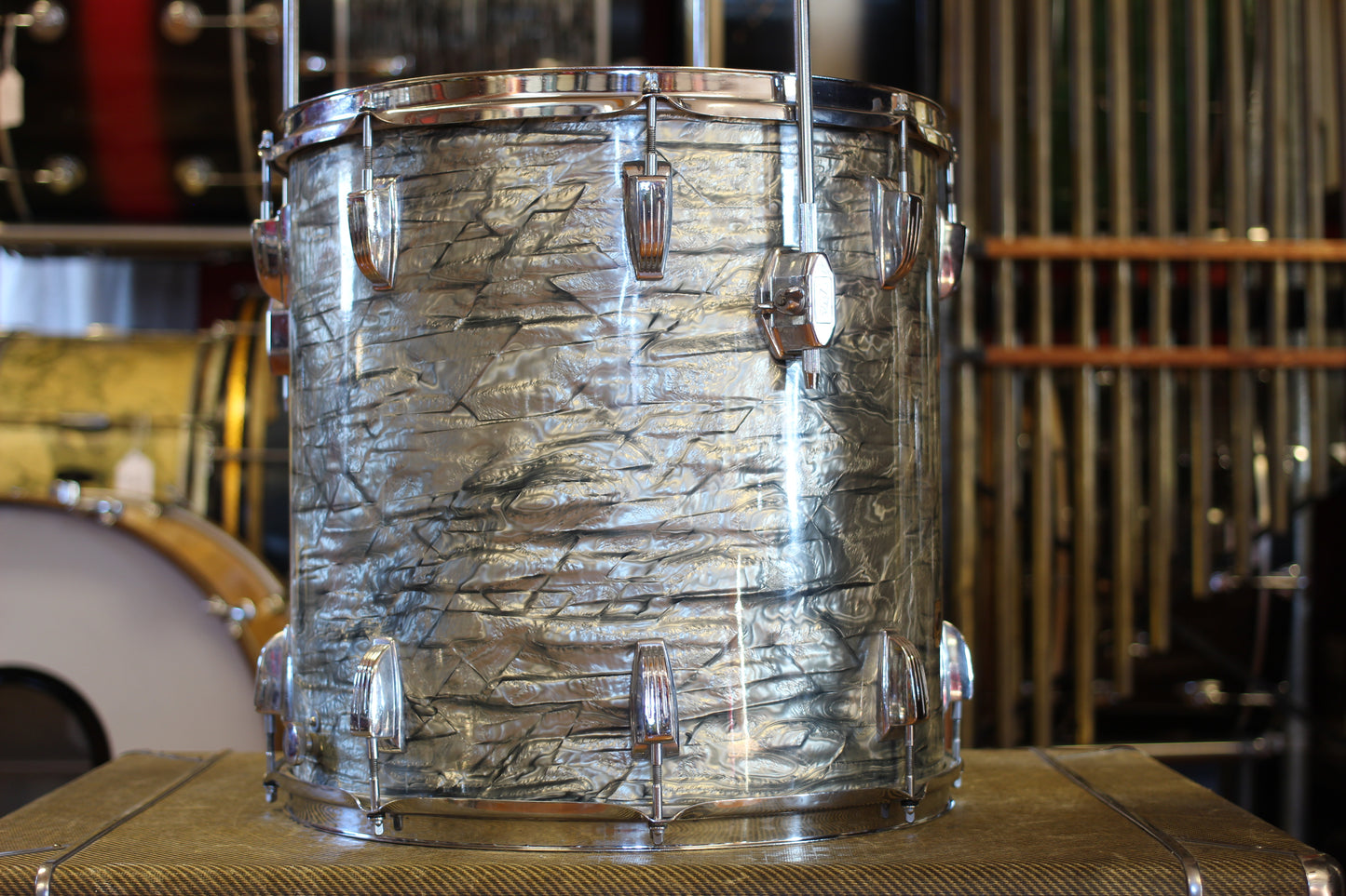 1969 Ludwig Super Classic in Sky Blue Pearl 14x22 16x16 9x13