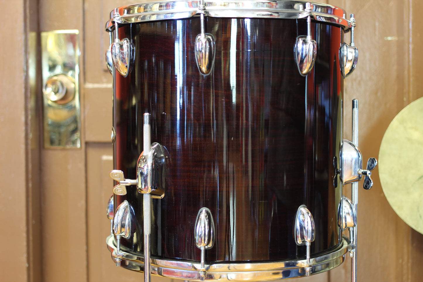 1990's Slingerland Artist Custom in Mahogany 14x20 14x14 5.5x14 8x12 8x10
