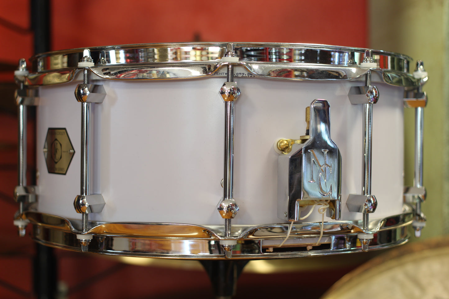 Noble & Cooley Horizon Snare Drum 6"x14" in Pastel Purple