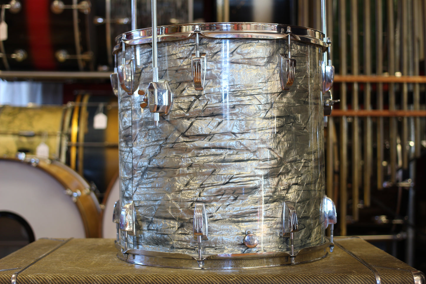 1969 Ludwig Super Classic in Sky Blue Pearl 14x22 16x16 9x13