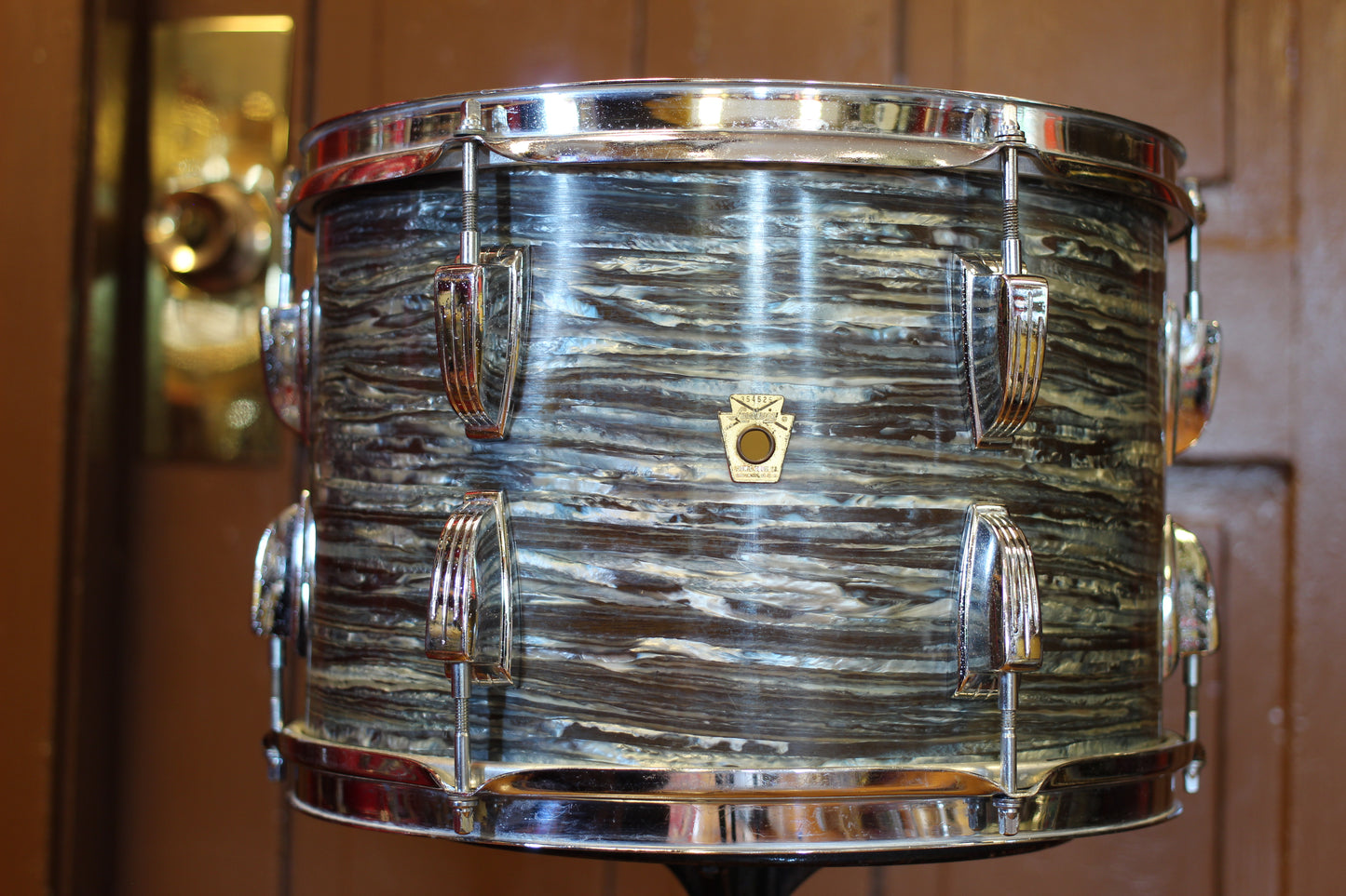 1960's Ludwig 'New Yorker' in Oyster Blue Pearl 12x22 16x16 9x13