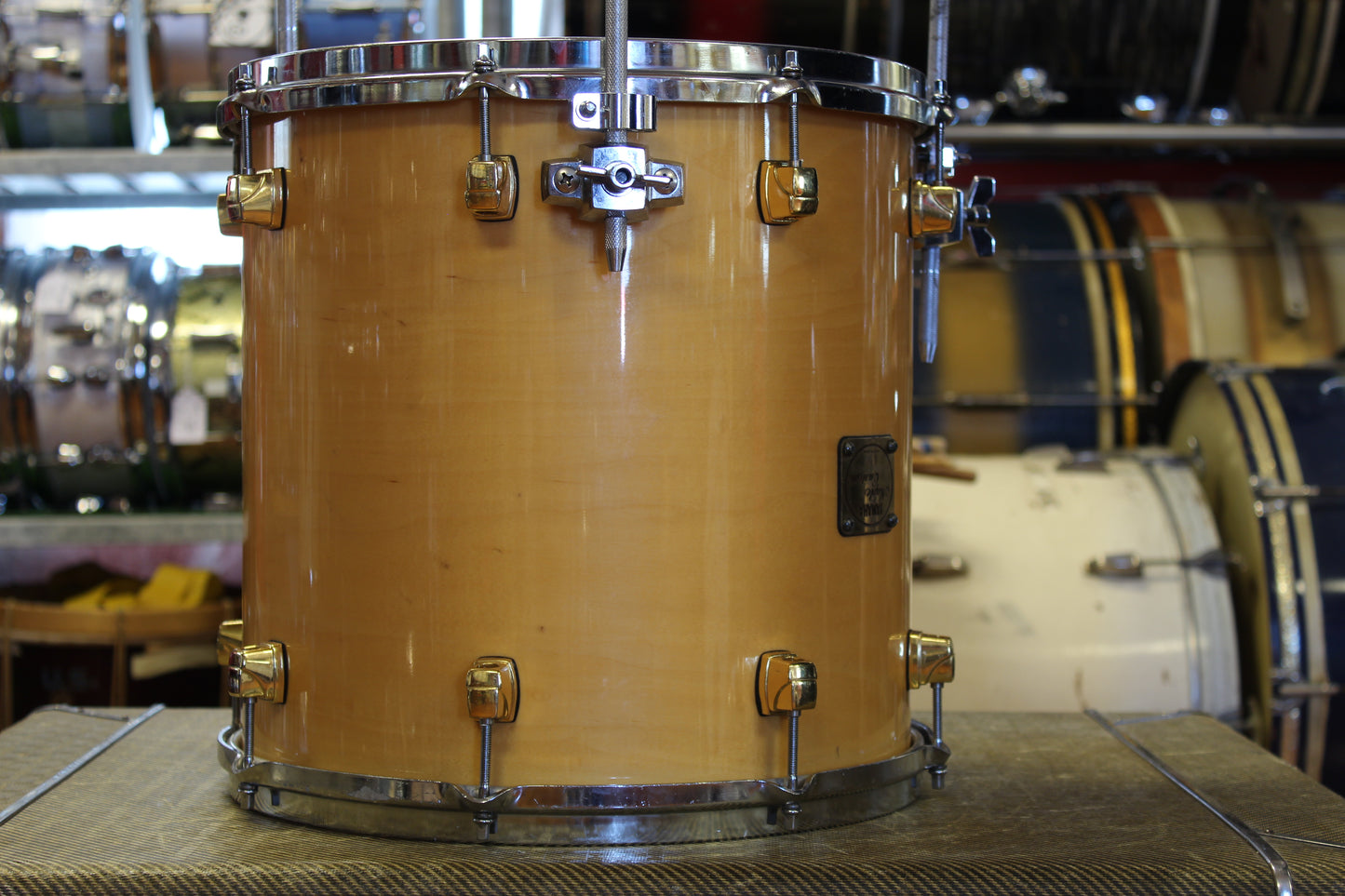 1990's Yamaha Maple Custom Bop in Natural Maple 14x18 14x14 8x12