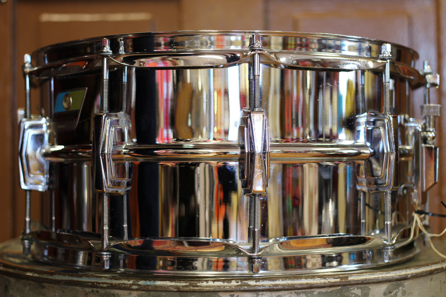 1970's Ludwig LM402 Supraphonic 6.5"x14" Serial # 1830011