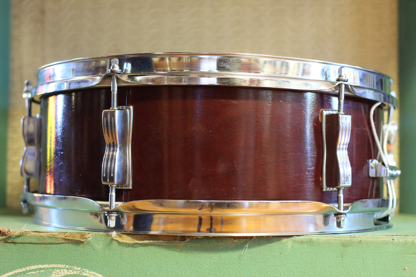 1970 Ludwig 5"x14" Pioneer in Natural Mahogany