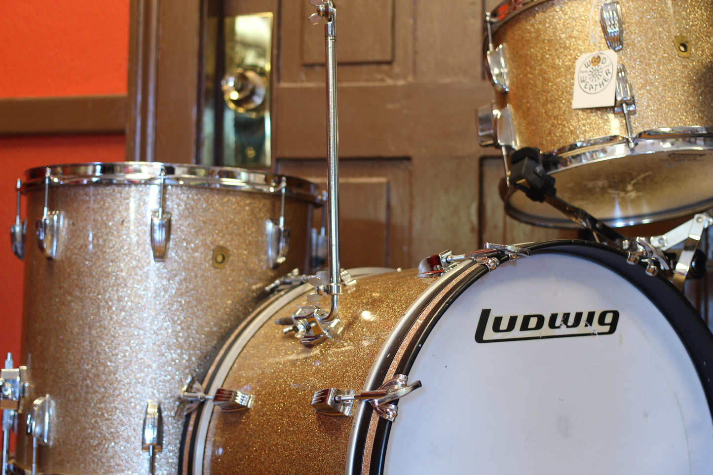 1968 Ludwig 'Superbeat' in Champagne Sparkle 9x13 16x16 14x20