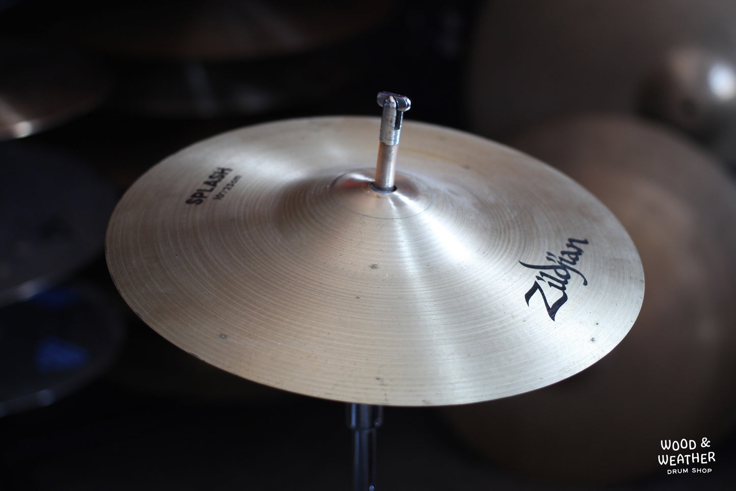 1980s A. Zildjian 10" "CO. Stamp" Splash Cymbal 235g