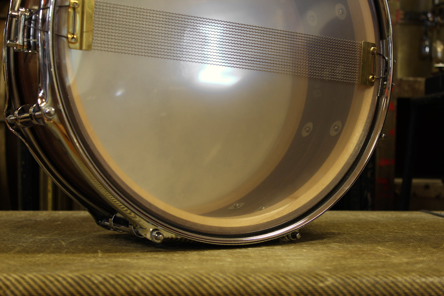 Doc Sweeney "Becker" 6x14 Solid Walnut Snare Drum