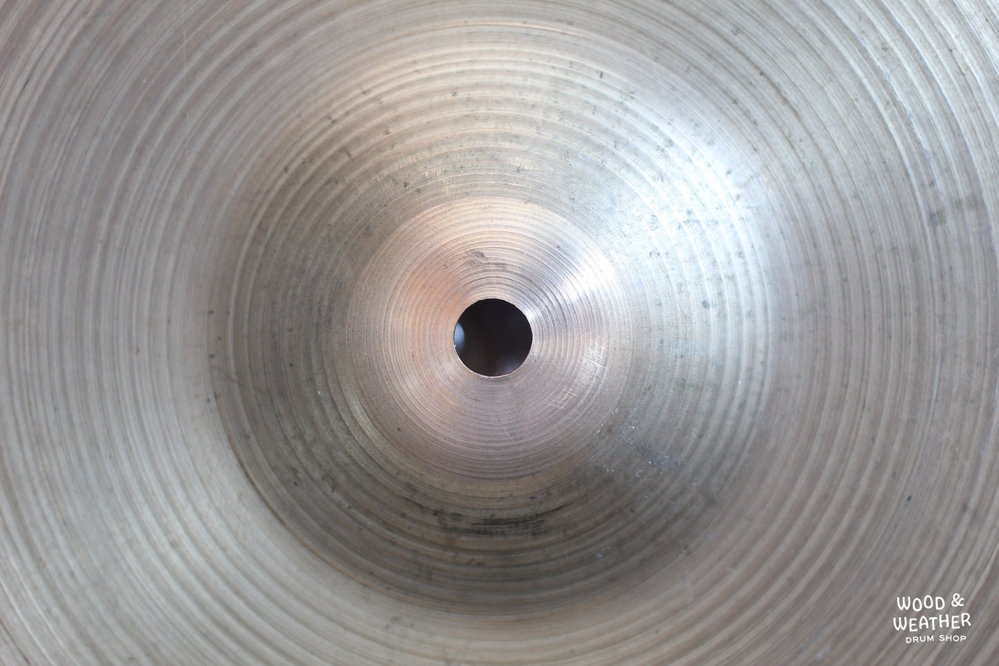 1970s A. Zildjian 16" "Hollow Stamp" Thin Crash Cymbal 1055g