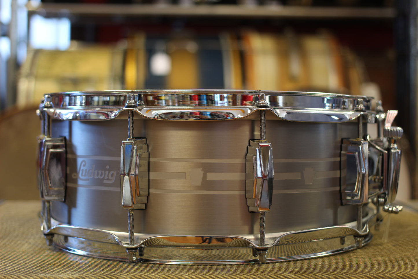 Ludwig Heirloom Series 5.5"x14" Stainless Steel Snare Drum