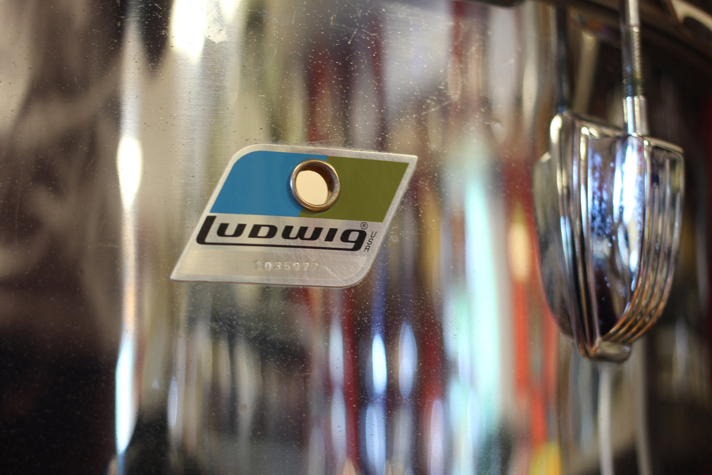 1973 Ludwig Pro Beat in Chrome 14x24 16x18 16x16 10x14