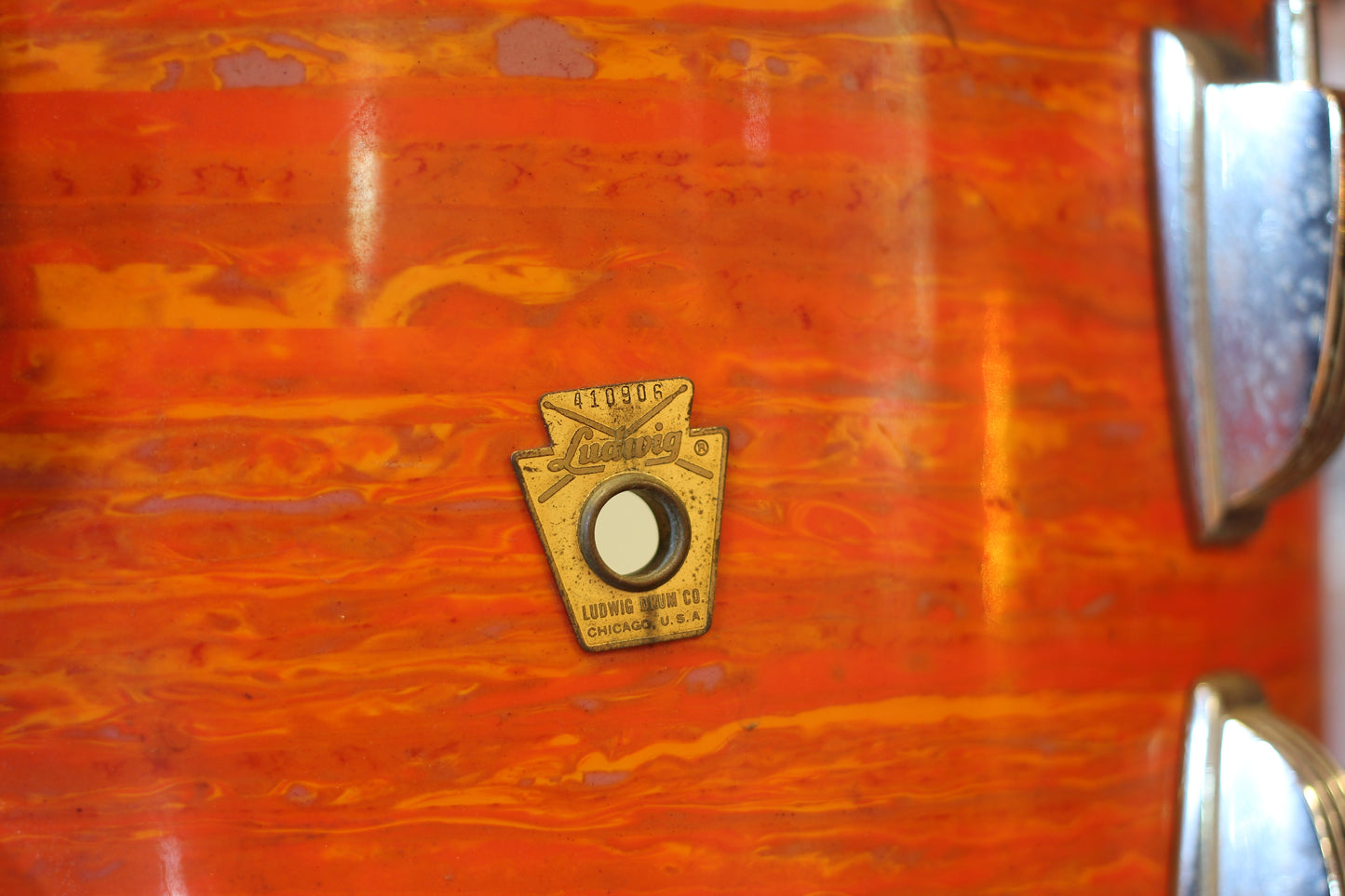 1967 Ludwig 9"x13" Tom Tom in Mod Orange