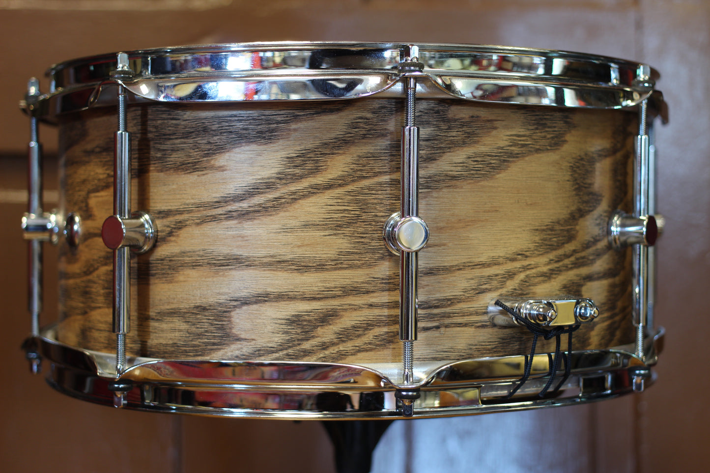 2017 Canopus Ash Snare Drum 6.5"x14" w/ Natural Oil finish