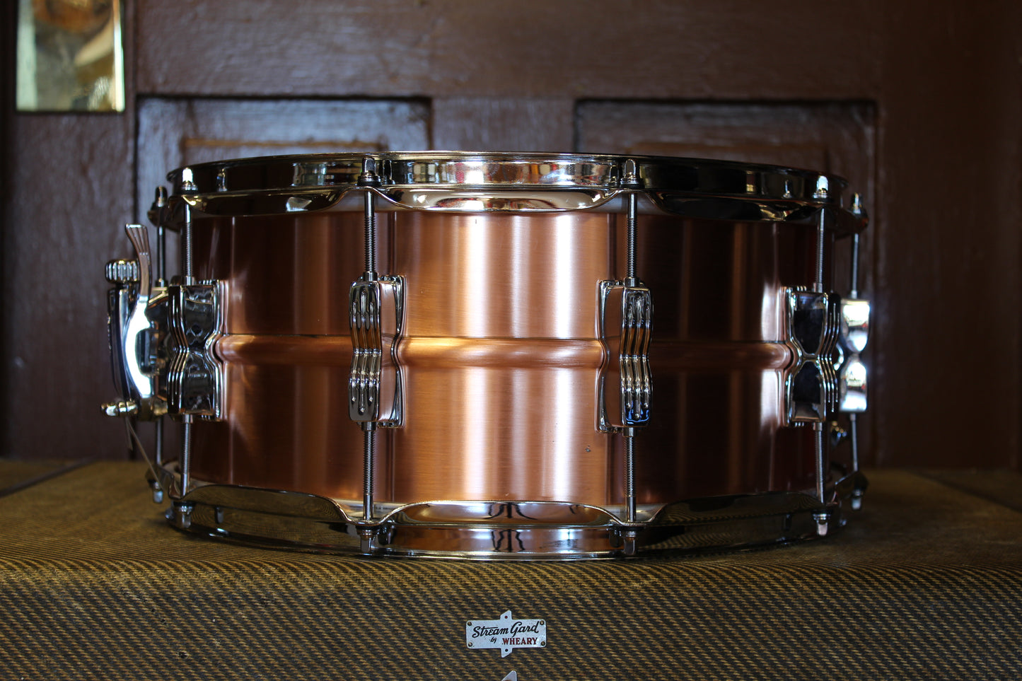 Ludwig Acro Copper 6.5"x14" Snare Drum