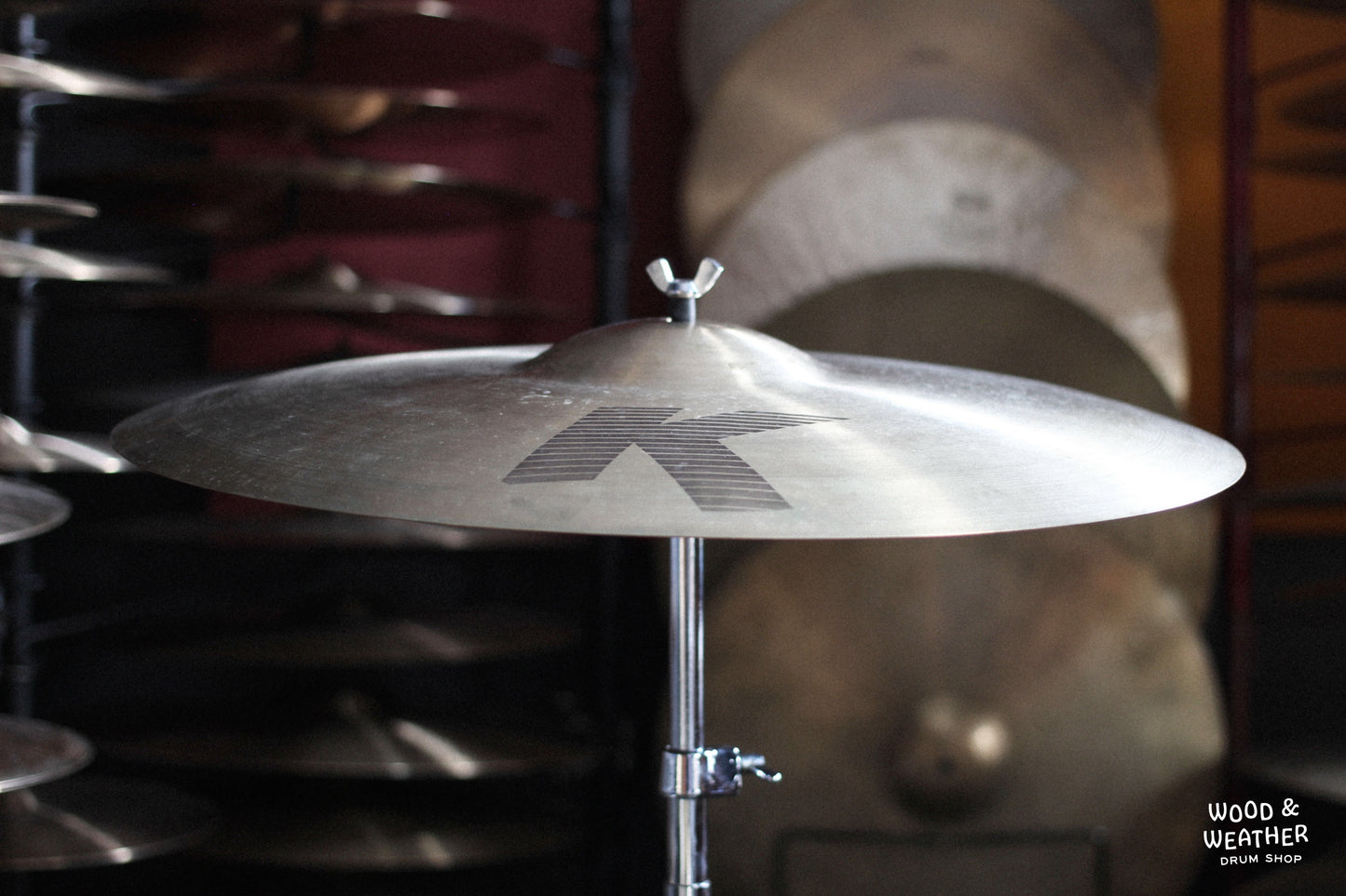 1980s Zildjian 20" K "EAK" Jazz Ride Cymbal 2130g