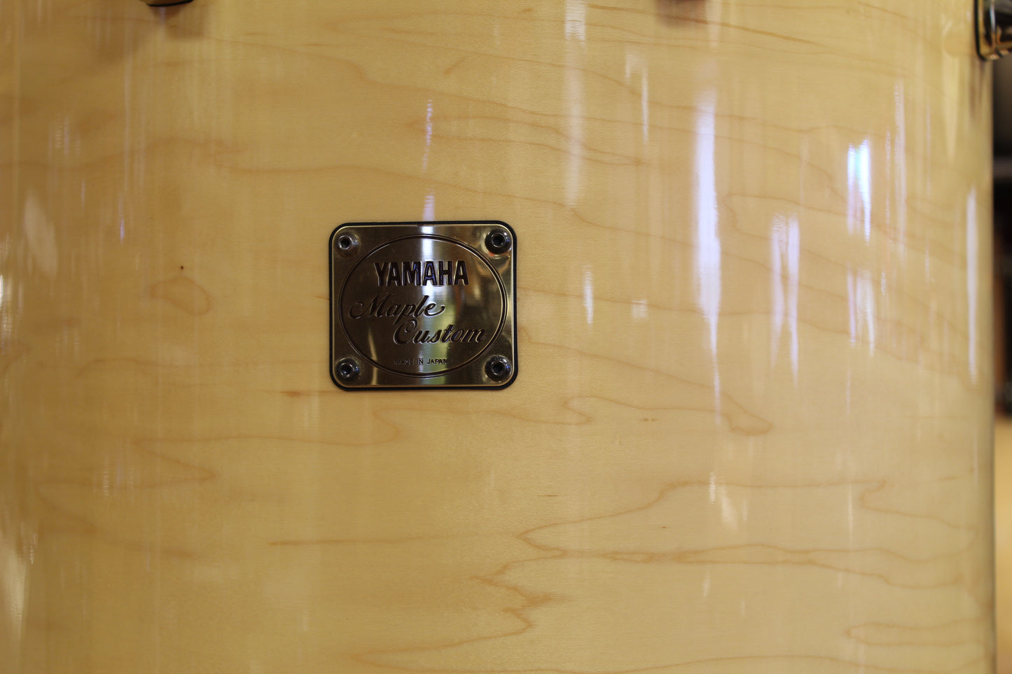 1992 Yamaha Maple Custom in Natural Maple 16x22 16x16 11x13 10x12 10x10