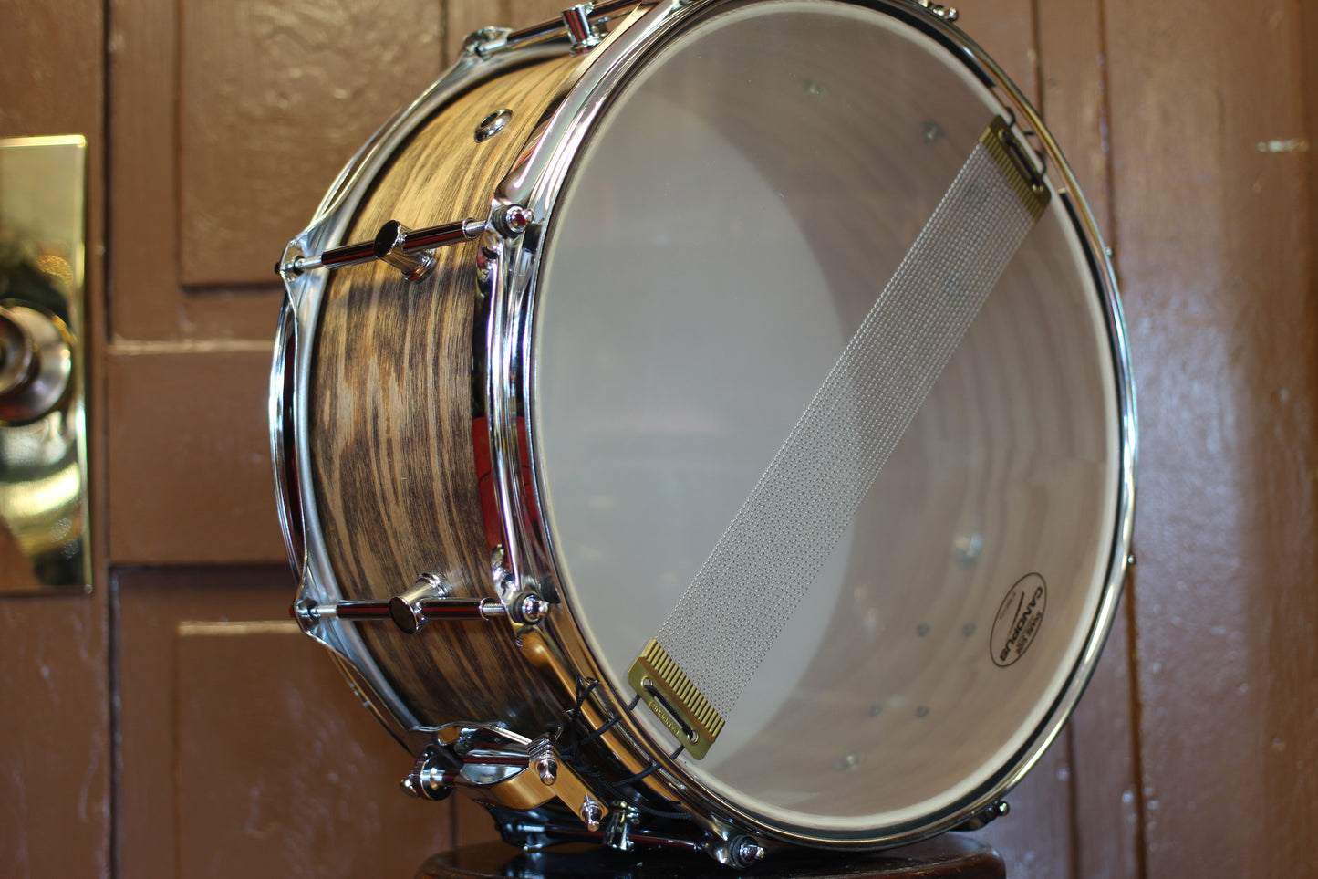2017 Canopus Ash Snare Drum 6.5"x14" w/ Natural Oil finish