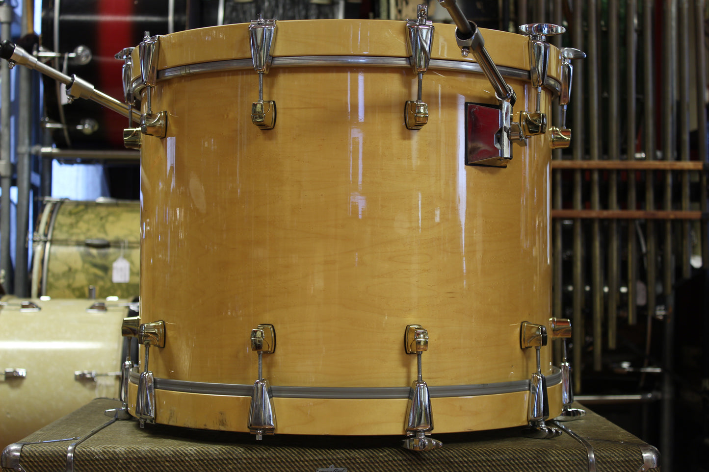 1992 Yamaha Maple Custom in Natural Maple 16x22 16x16 11x13 10x12 10x10