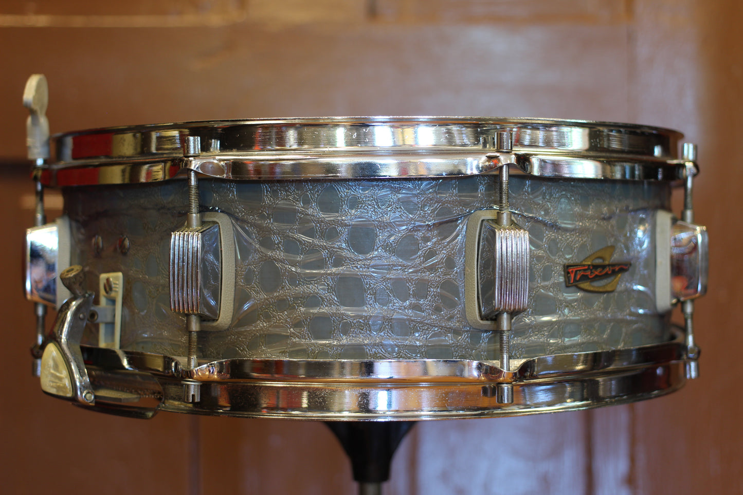 1960's Trixon Luxus in Blue Croco 14x20 9x13 16x16 5x14