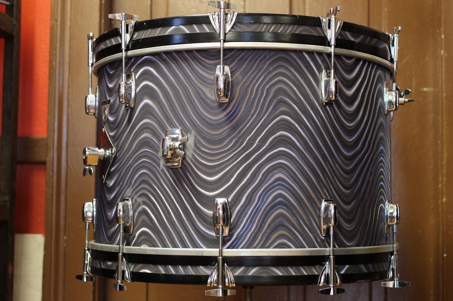 1969 Ludwig Standard S-320 in Charcoal Astro 14x22 16x16 9x13