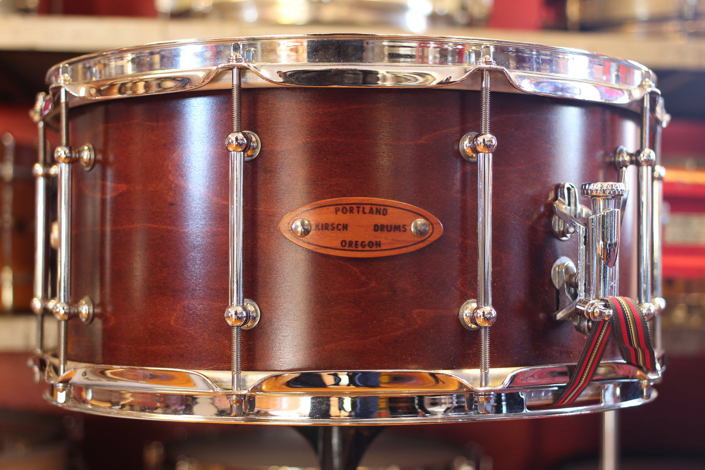 2018 Kirsch Drums 7"X15" Maple Shell Snare Drum