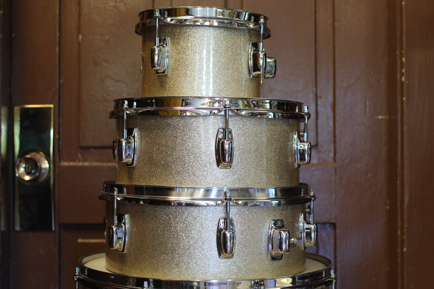 1970's Ludwig Standard 'Single Six' in Silver Mist