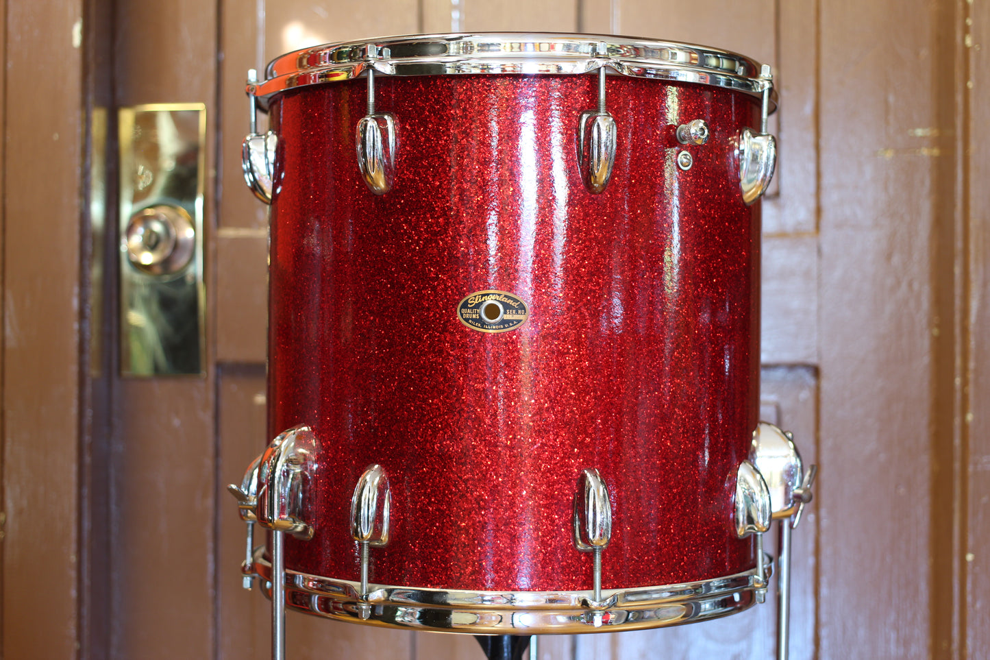 1966 Slingerland Modern Jazz outfit in Sparkling Red Pearl
